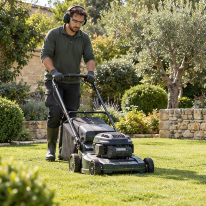 Basic Lawn Care service illustration